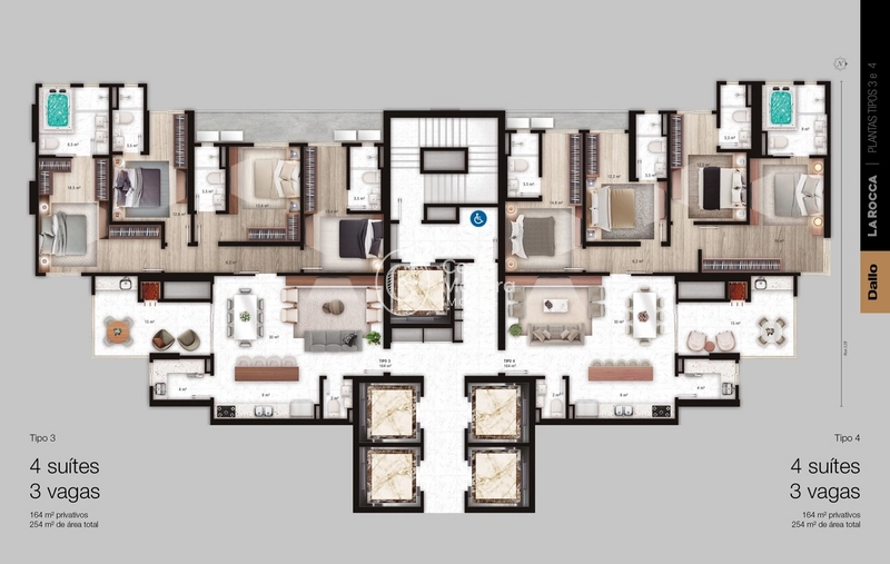 Apartamento em Itapema/SC com 4 suítes: 11ª foto da galeria de imagens do imóvel