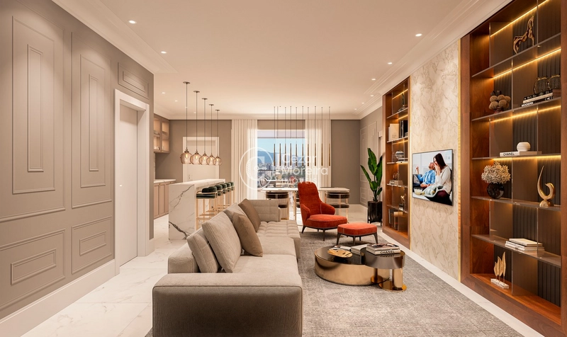 Apartamento em Itapema/SC com 4 suítes: 3ª foto da galeria de imagens do imóvel