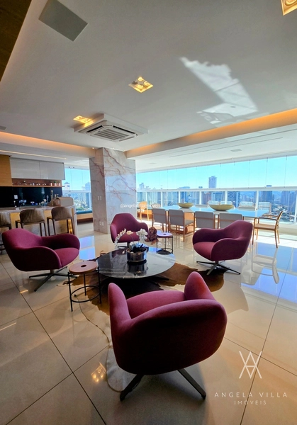 Apartamento mobiliado na Al. Ricardo Paranhos: 3ª foto da galeria de imagens do imóvel
