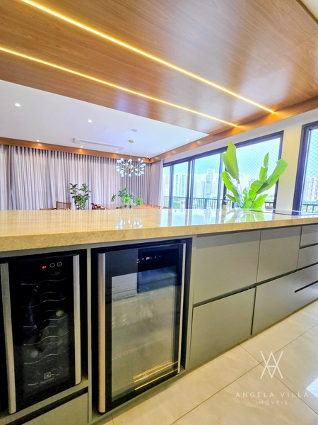 Apartamento mobiliado e decorado no Marista: 8ª foto da galeria de imagens do imóvel