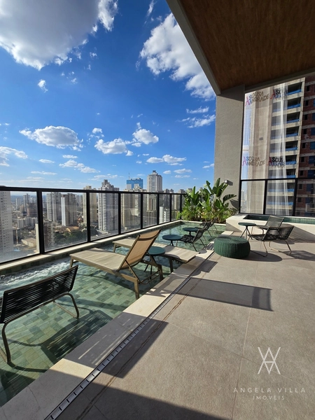 Apartamento studio mobiliado e decorado: 40ª foto da galeria de imagens do imóvel