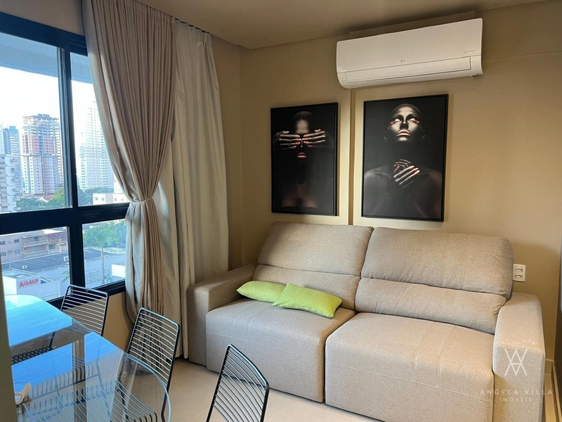 Apartamento studio mobiliado e decorado: 4ª foto da galeria de imagens do imóvel