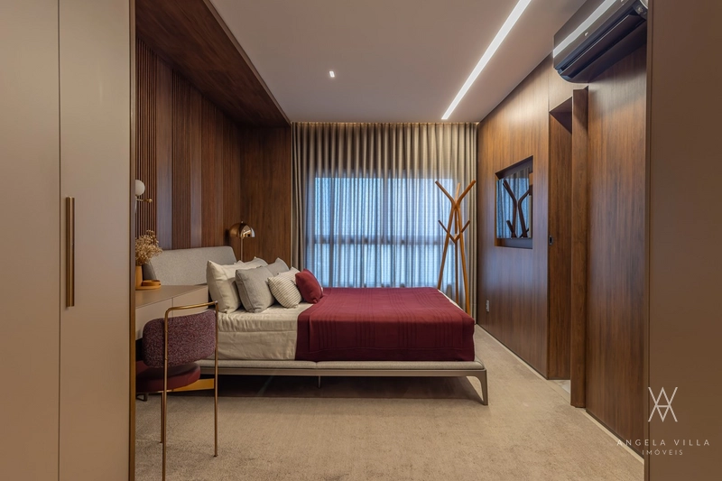 Um luxo mobiliado e decorado no Marista: 30ª foto da galeria de imagens do imóvel