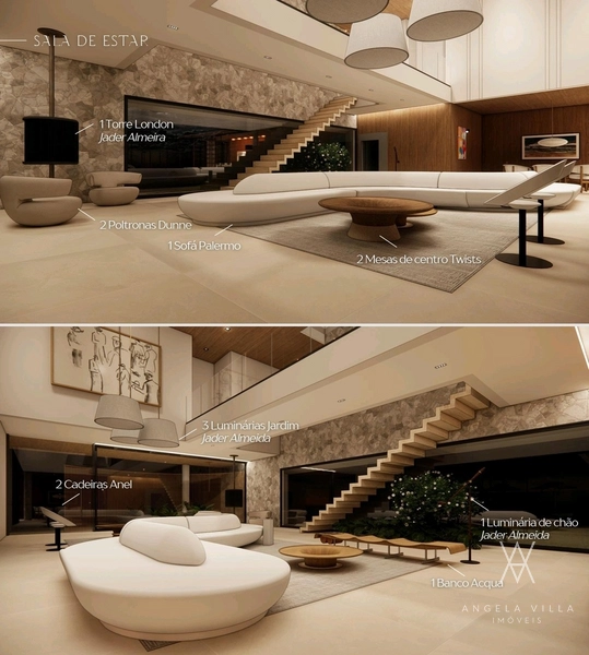 Sobrado alto luxo mobiliado e decorado: 12ª foto da galeria de imagens do imóvel