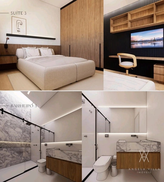 Sobrado alto luxo mobiliado e decorado: 4ª foto da galeria de imagens do imóvel