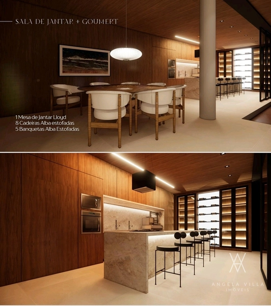 Sobrado alto luxo mobiliado e decorado: 10ª foto da galeria de imagens do imóvel