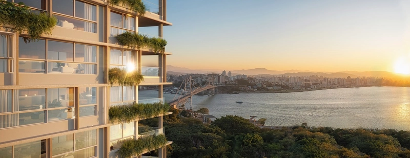 Apartamento com 3 Suítes | 2 Vagas | 175 m² à Venda - Centro, FLoripa