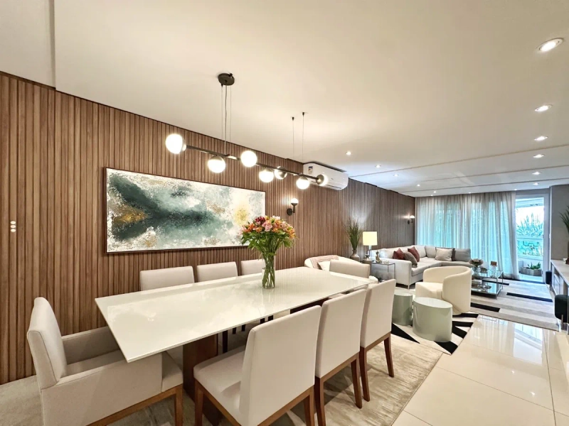 Belíssimo apartamento com vista mar - 3 suítes 211,21 m²: 8ª foto da galeria de imagens do imóvel