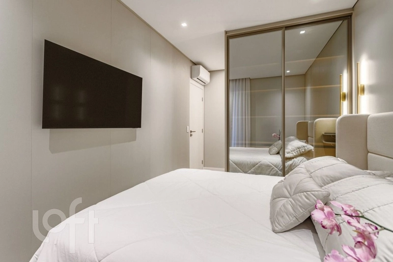 Apartamento a venda no centro 01 dormitório 60m² mobiliado com sacada: 8ª foto da galeria de imagens do imóvel