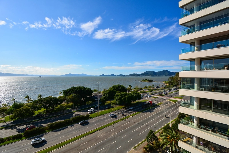 Apartamento espetacular com Vista para o Mar na Beira Mar Norte: 3ª foto da galeria de imagens do imóvel