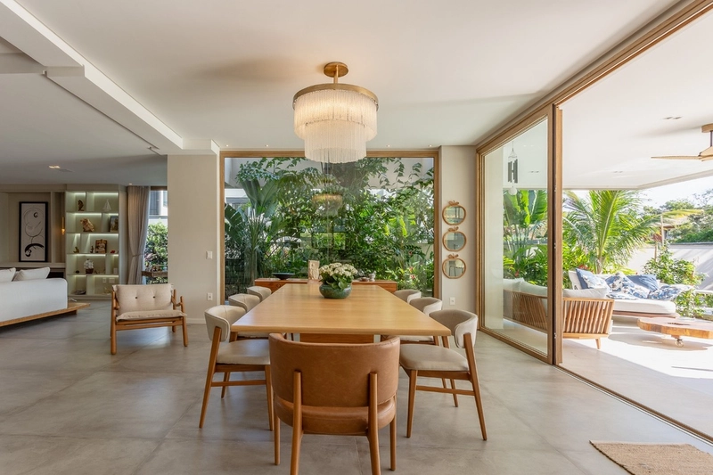 Casa deslumbrante à beira-mar em condomínio exclusivo noCacupé.: 6ª foto da galeria de imagens do imóvel