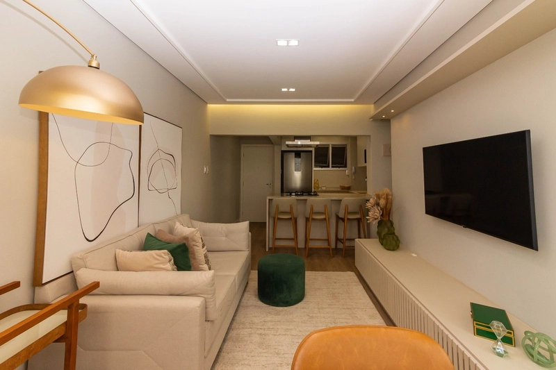 Lindo Apartamento de 2 dormitórios, closet, vista parcial para o mar.: 23ª foto da galeria de imagens do imóvel