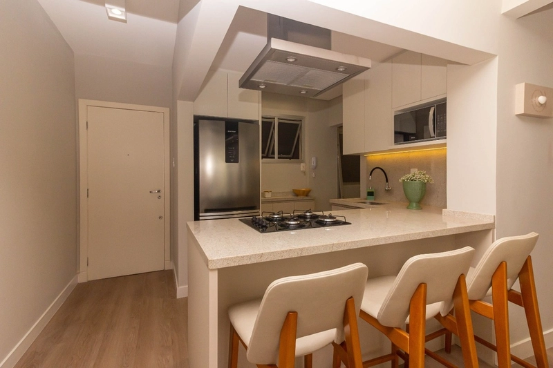 Lindo Apartamento de 2 dormitórios, closet, vista parcial para o mar.: 33ª foto da galeria de imagens do imóvel