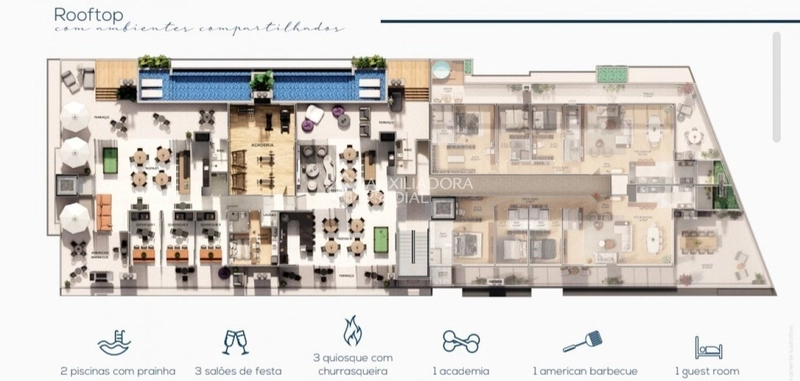 Lançamento - Apartamento duplex em Canajurê: 7ª foto da galeria de imagens do imóvel