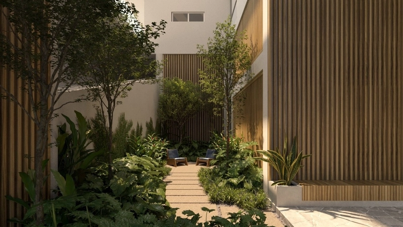 STUDIO-Cota de investimento, a 400m mar em Jurere: 8ª foto da galeria de imagens do imóvel