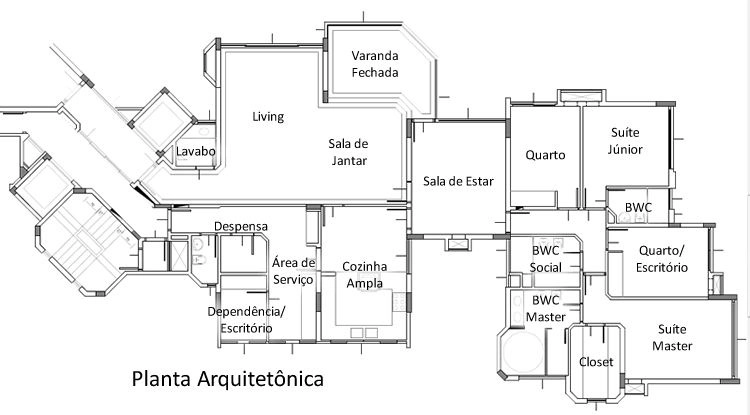 Amplo apartamento a venda na charmosa Avenida Trompowsky - 04 quartos: 11ª foto da galeria de imagens do imóvel
