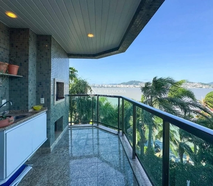 Apartamento á venda com 02 suítes e vista mar em Coqueiros: 1ª foto da galeria de imagens do imóvel