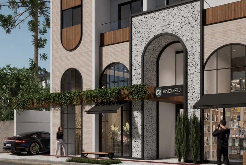 LANÇAMENTO - APARTAMENTO COM 1 SUÍTE E 1 QUARTO - RESIDENCIAL ANDREU: 2ª foto da galeria de imagens do imóvel