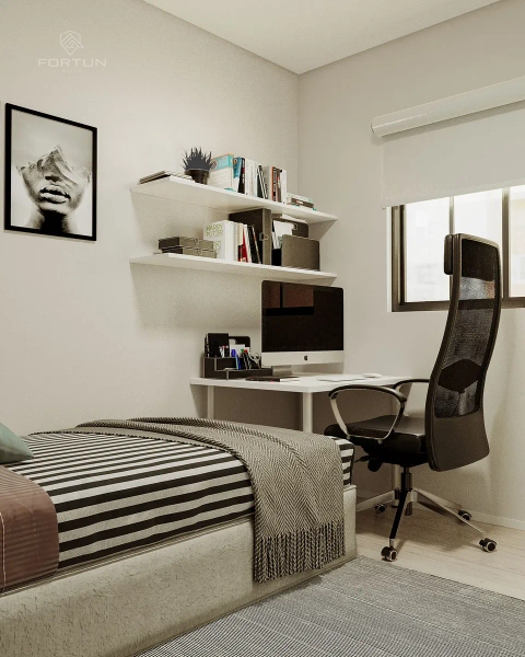 LANÇAMENTO - APARTAMENTO COM SUÍTE + 1 OU 2 QUARTOS - MONTE EFRAIM: 5ª foto da galeria de imagens do imóvel