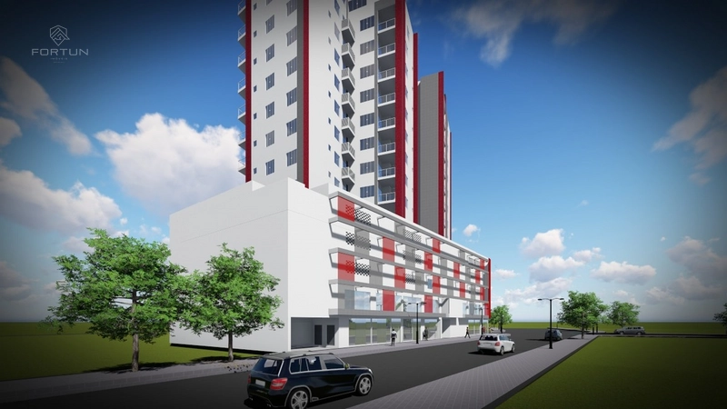 APARTAMENTO COM 1 SUÍTE E 1 QUARTO NO CENTRO: 3ª foto da galeria de imagens do imóvel