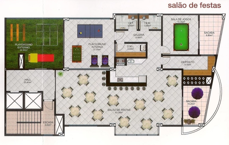 APARTAMENTO ALTO PADRÃO COM 3 SUÍTES NO CENTRO: 18ª foto da galeria de imagens do imóvel