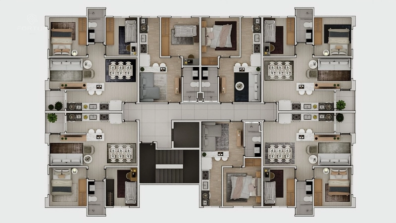 APARTAMENTO COM 1 QUARTO - RESIDENCIAL CEFAS: 5ª foto da galeria de imagens do imóvel