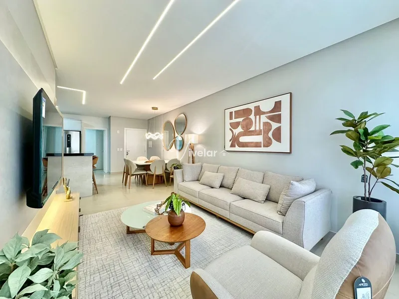 APARTAMENTO FINAMENTE MOBILIADO E DECORADO !: 2ª foto da galeria de imagens do imóvel