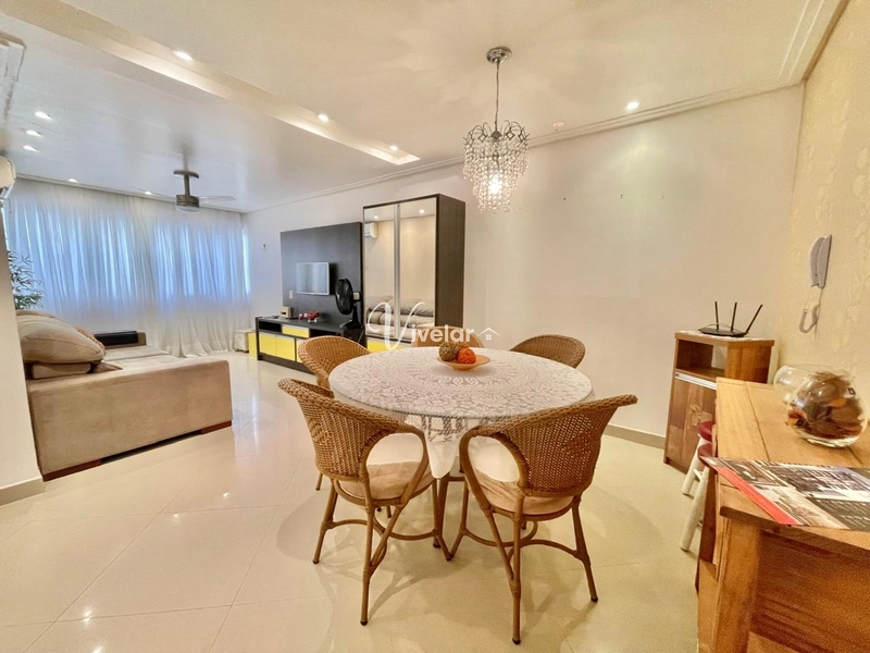 APARTAMENTO A UMA QUADRA DO MAR MUITO BEM MOBILIADO !: 2ª foto da galeria de imagens do imóvel