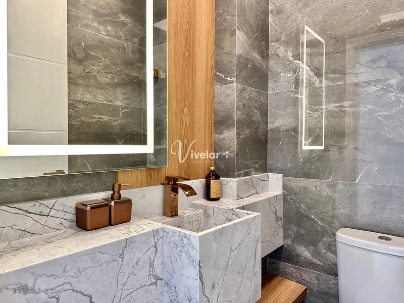 LINDO APARTAMENTO MOBILIADO E DECORADO !: 2ª foto da galeria de imagens do imóvel
