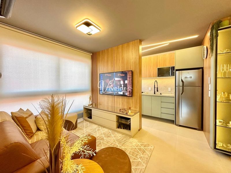 APARTAMENTO A VENDA MUITO BEM MOBILIADO E DECORADO !: 6ª foto da galeria de imagens do imóvel