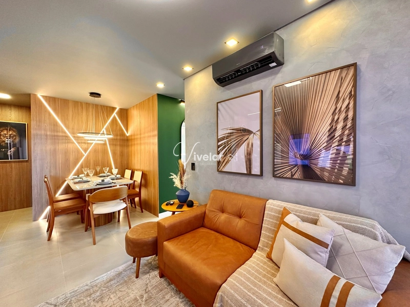 APARTAMENTO A VENDA MUITO BEM MOBILIADO E DECORADO !: 2ª foto da galeria de imagens do imóvel