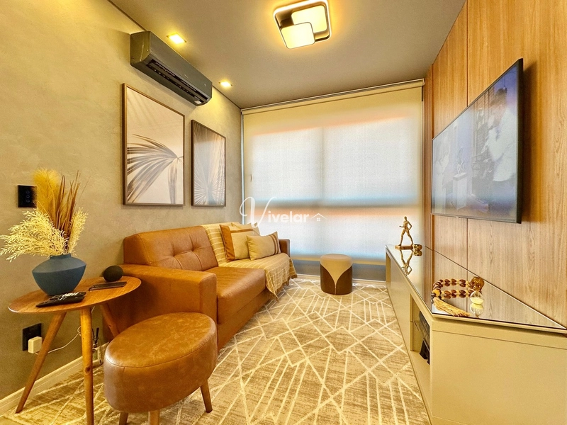 APARTAMENTO A VENDA MUITO BEM MOBILIADO E DECORADO !: 1ª foto da galeria de imagens do imóvel