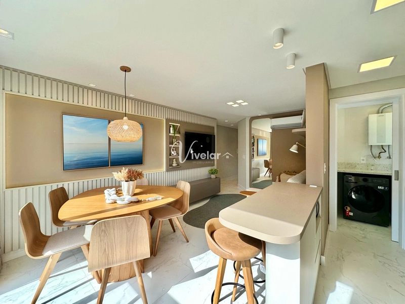 APARTAMENTO À VENDA COM TERRAÇO E INFRA COM PISCINA /VISTA PARA O MAR: 6ª foto da galeria de imagens do imóvel