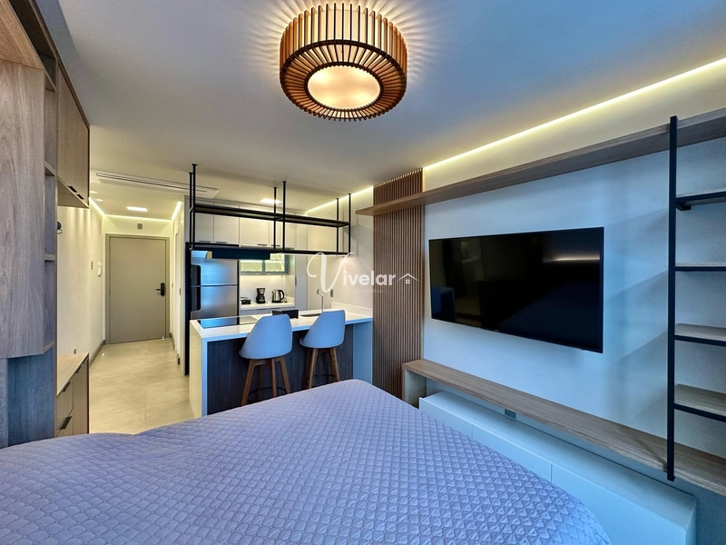 LOFT MOBILIADO E DECORADO, PRONTO PARA USO DE FRENTE PARA INFRA: 22ª foto da galeria de imagens do imóvel