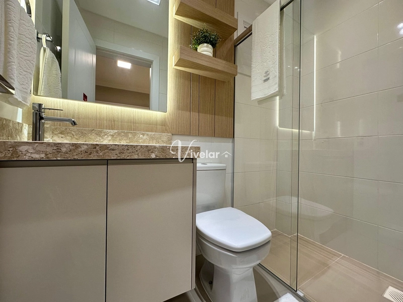 APARTAMENTO FINAMENTE DECORADO, COM INFRA.: 9ª foto da galeria de imagens do imóvel