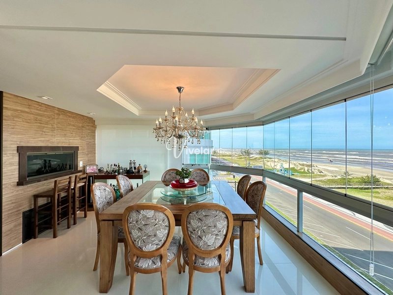 MARAVILHOSO APARTAMENTO NA BEIRA DO MAR COM VISTA PANORÂMICA!: 4ª foto da galeria de imagens do imóvel
