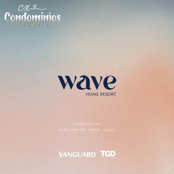 Lote à venda no Condomínio Wave: 1ª foto da galeria de imagens do imóvel