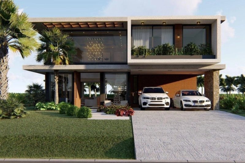 Casa no Condomínio Enseada: 2ª foto da galeria de imagens do imóvel