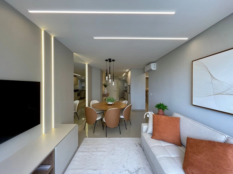 Amplo 2 dormitórios totalmente mobiliado e decorado: 10ª foto da galeria de imagens do imóvel