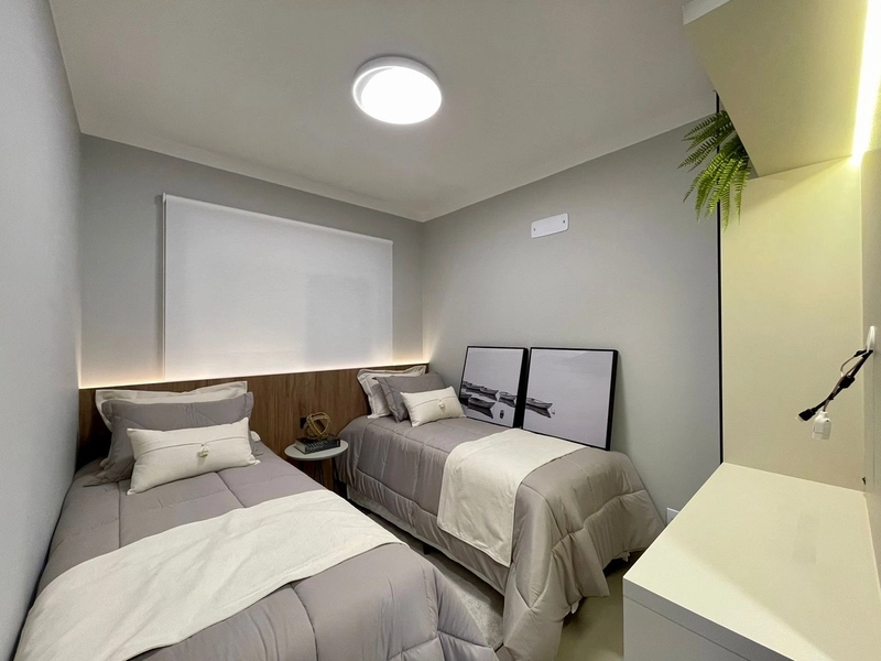 Amplo 2 dormitórios totalmente mobiliado e decorado: 2ª foto da galeria de imagens do imóvel