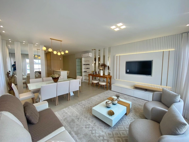APARTAMENTO FINAMENTE MOBILIADO E DECORADO: 5ª foto da galeria de imagens do imóvel