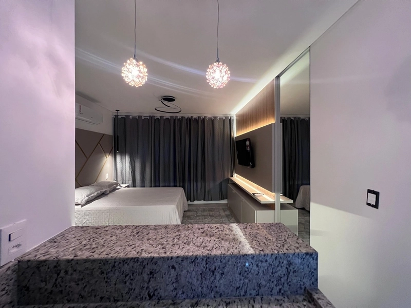 LOFT MOBILIADO EM PREDIO NOVO: 10ª foto da galeria de imagens do imóvel