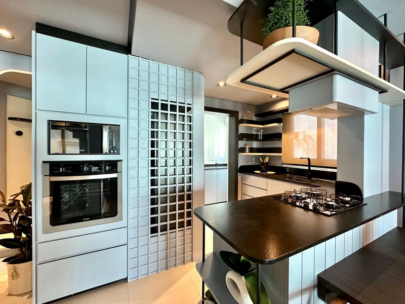 Apartamento mobiliado e decorado de dois dormitórios no Navegantes: 5ª foto da galeria de imagens do imóvel