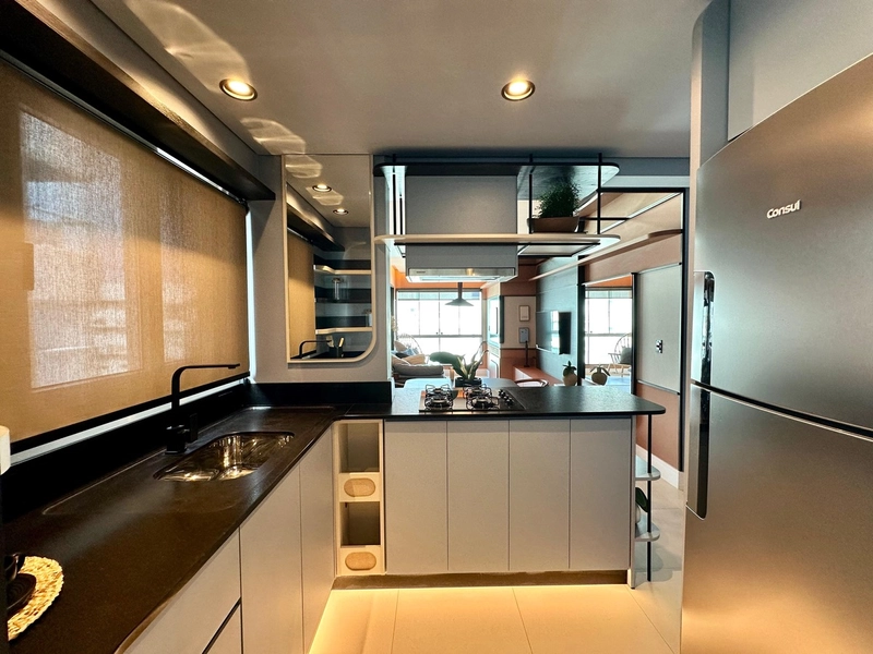 Apartamento mobiliado e decorado de dois dormitórios no Navegantes: 6ª foto da galeria de imagens do imóvel
