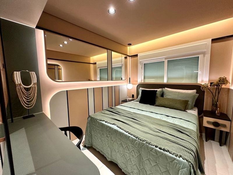 Apartamento mobiliado e decorado de dois dormitórios no Navegantes: 18ª foto da galeria de imagens do imóvel