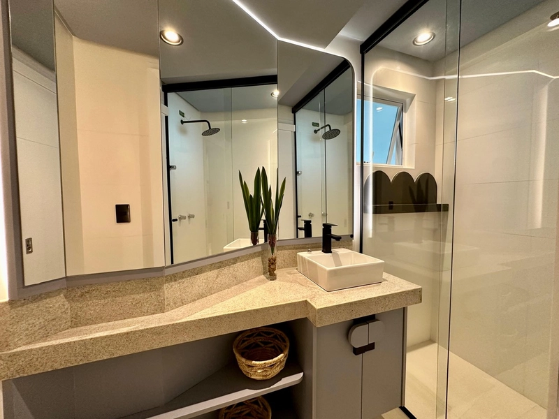 Apartamento mobiliado e decorado de dois dormitórios no Navegantes: 13ª foto da galeria de imagens do imóvel