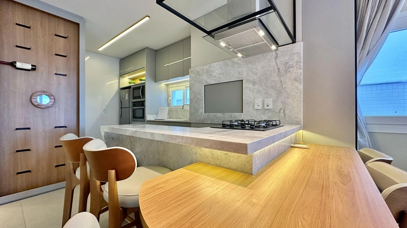 APARTAMENTO MOBILIADO E DECORADO, COM TERRAÇO E INFRA COMPLETA: 10ª foto da galeria de imagens do imóvel