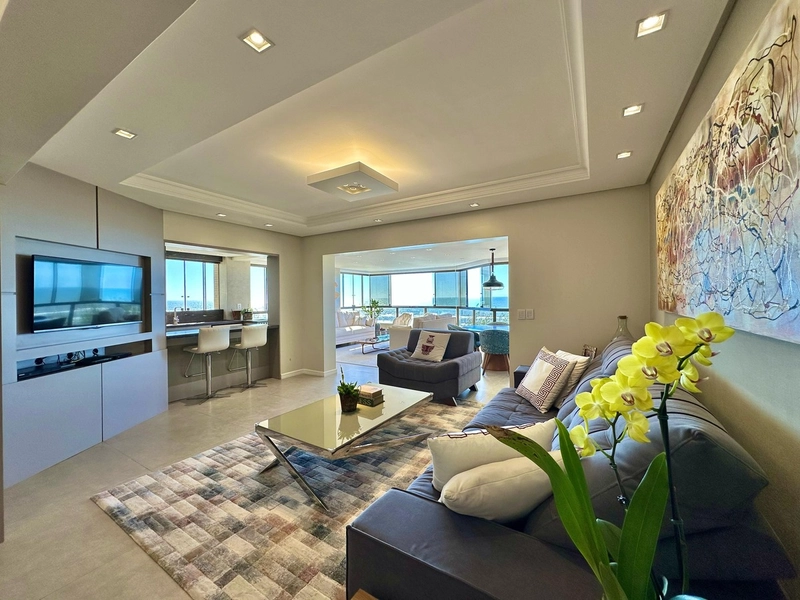 APARTAMENTO À VENDA COM SACADA DE FRENTE E VISTA INCRÍVEL PARA O MAR: 15ª foto da galeria de imagens do imóvel