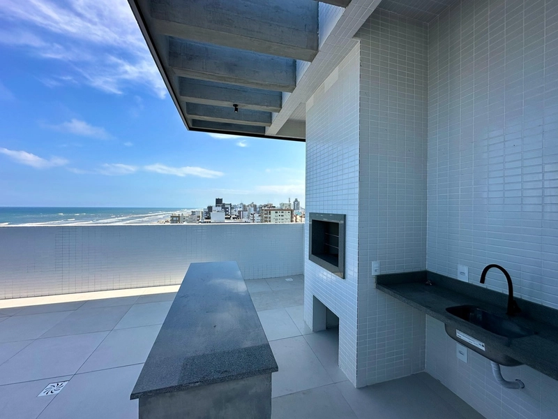 APARTAMENTO À VENDA COM TERRAÇO E INFRA COM  PISCINA E VISTA PARA O MA: 18ª foto da galeria de imagens do imóvel