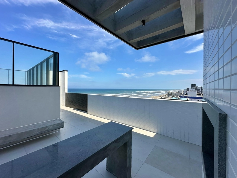 APARTAMENTO À VENDA COM TERRAÇO E INFRA COM  PISCINA E VISTA PARA O MA: 17ª foto da galeria de imagens do imóvel
